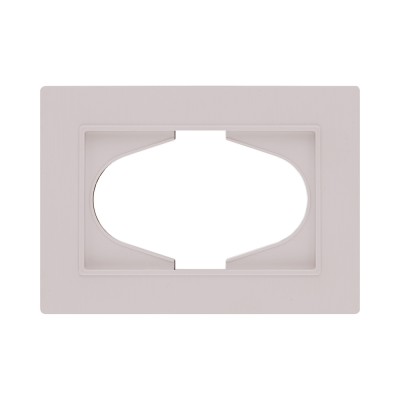 Рамка для двойной розетки, кашемир матовый Kollinger Eleganz Plex EP120CM