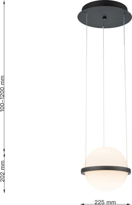 Подвесной светильник Ringar 4502-1P