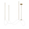 Подвесной светильник LOFT IT 10388P/C Brass