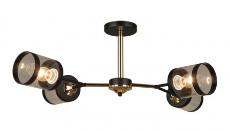 Потолочная люстра MD.3592-4-S-BK+FGD