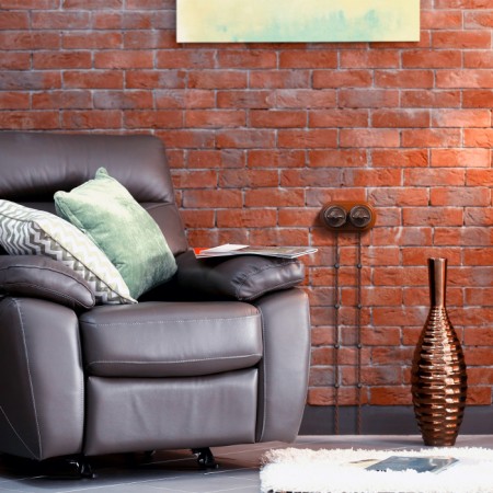 Переключатель Накладные ретро механизмы Ретро коричневые W5612014