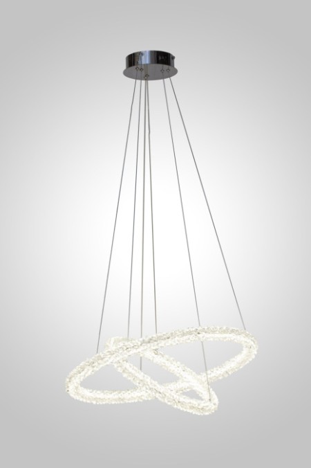 Подвесная люстра  OVALE CH D600+400