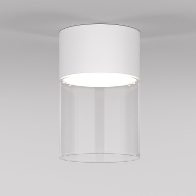 Накладной светильник Elektrostandard 25047/LED 10W 4000К белый/прозрачный