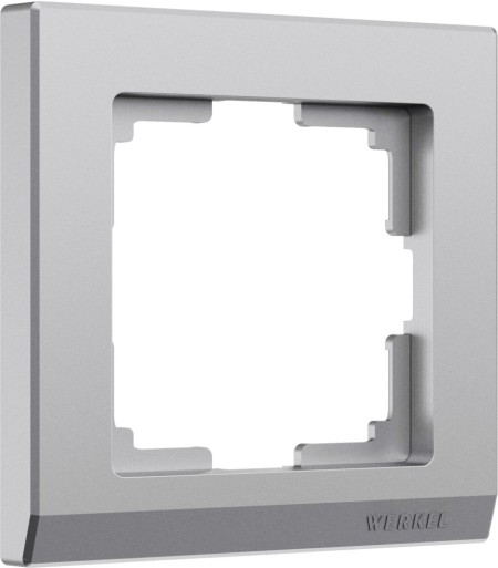 Рамка Stark серебряный матовый W0011865