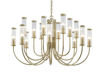 Подвесная люстра Newport 4558+4+4/C gold