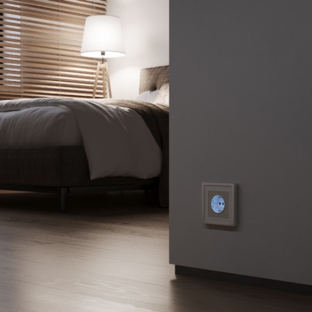 Розетка Встраиваемые механизмы айвори матовые W1171462