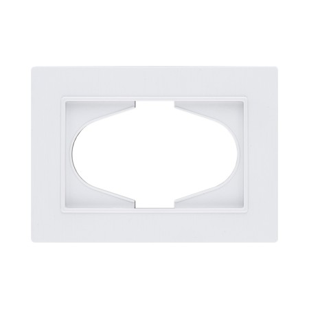 Рамка для двойной розетки, белый Kollinger Eleganz Plex EP120WH