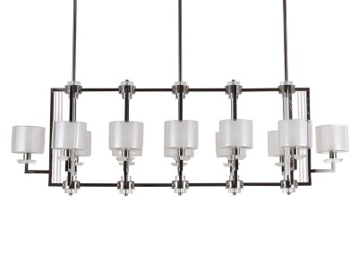 Подвесная люстра Newport 4408+4/S black glossy