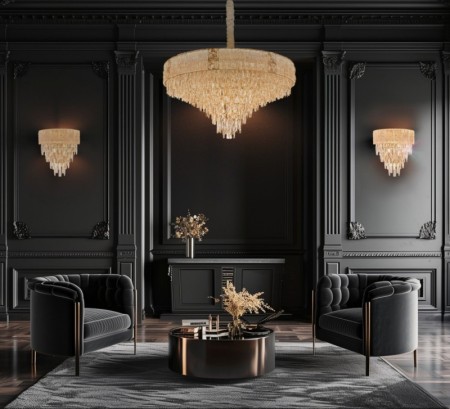 Подвесная люстра Fluorite FL1058-27P