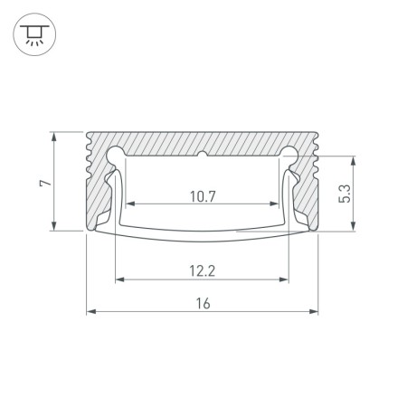 Профиль Arlight 036834