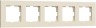 Рамка Slab айвори софт W0052962