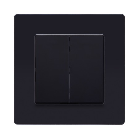 Рамка 1-постовая, черный Kollinger Eleganz Acryl EA1BK