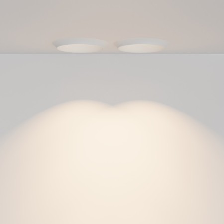 Встраиваемый светильник Maytoni Technical DL124-GU10-02-TRS-W