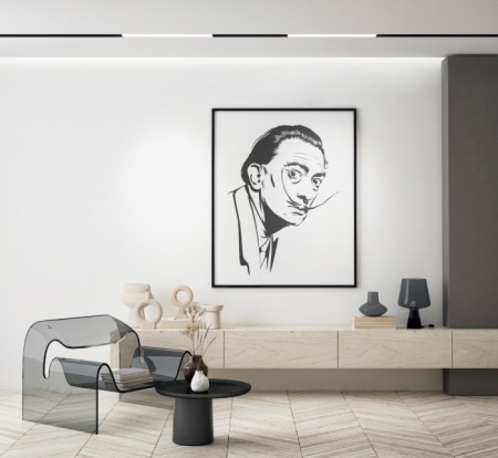 Трековый светильник SMART LINEAR DK8005-BK