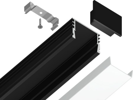 Профиль для светодиодной ленты Illumination GP1750BK