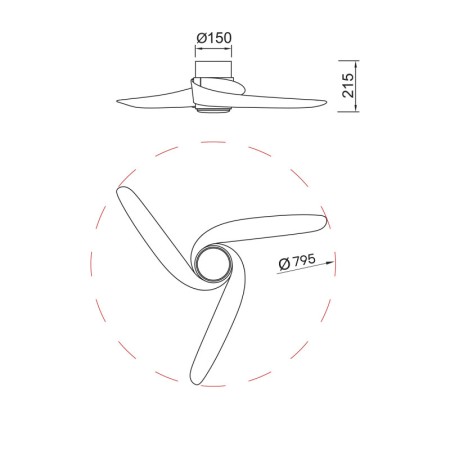 Накладной светильник Mantra 9061