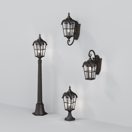 Настенный фонарь уличный Albion O413WL-01BZ