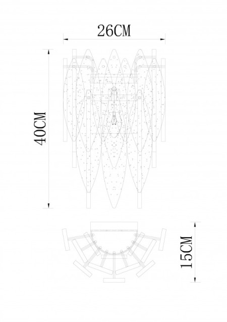 Бра Divinare 6003/01 AP-1