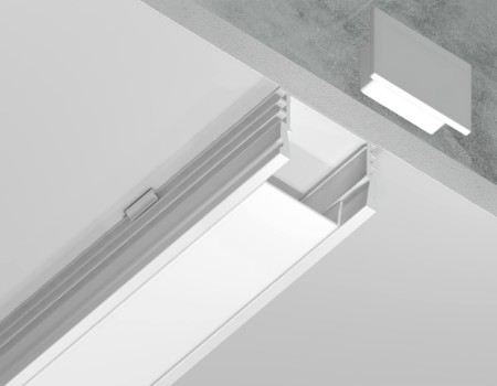 Профиль для светодиодной ленты Illumination GP1750WH