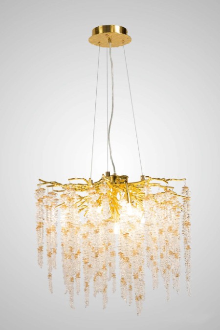 Подвесная люстра  DIAMAND D600 Gold