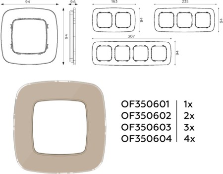 Рамка OMEGA OF350601