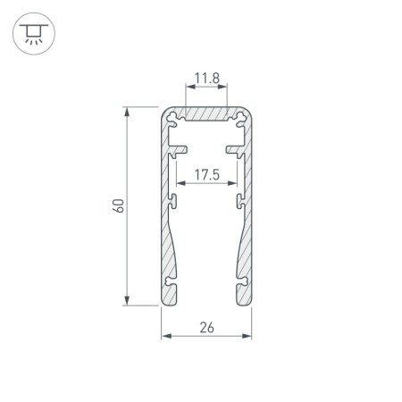 Профиль Arlight 015477