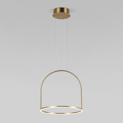 Подвесной светильник Eurosvet 90322/1 латунь