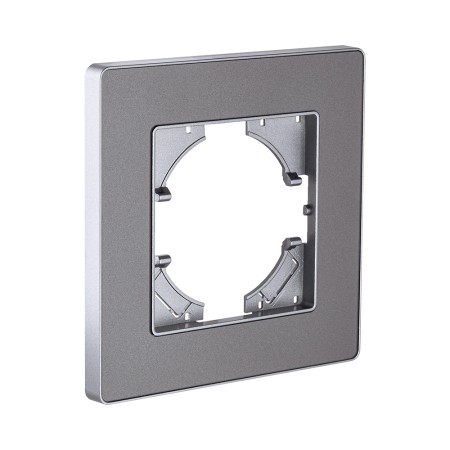 Рамка 1-постовая, серый Kollinger Eleganz Acryl EA1GY