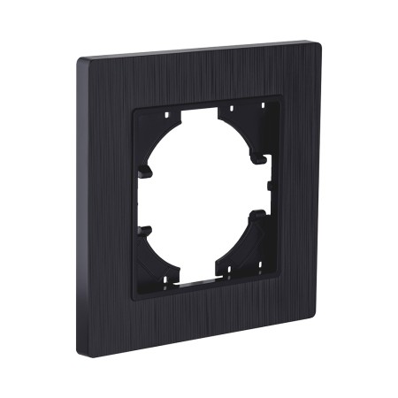 Рамка 1-постовая, черный матовый Kollinger Eleganz Plex EP1BM