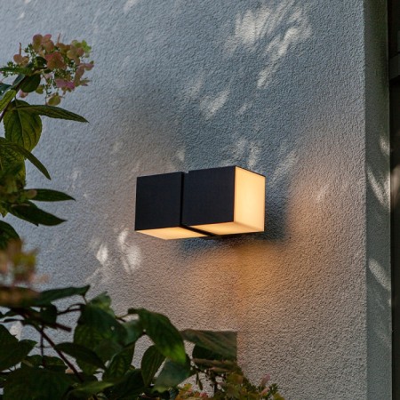 Настенный светильник уличный Belgrade A5193AL-2BK