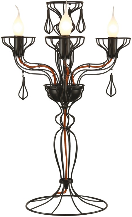 Интерьерная настольная лампа Artefact A3225LT-3BK