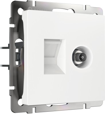Розетка Встраиваемые механизмы белые W1181301