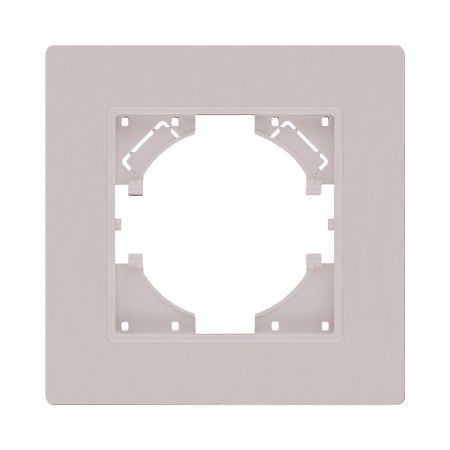 Рамка 1-постовая, кашемир матовый Kollinger Eleganz Plex EP1CM