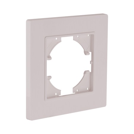 Рамка 1-постовая, кашемир матовый Kollinger Eleganz Plex EP1CM