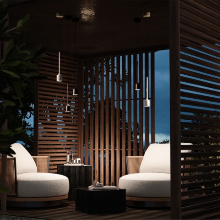 Уличный светильник подвесной Apex O491PL-L8B3K