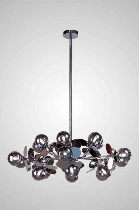 Подвесная люстра  AM392 SP18 CHROM