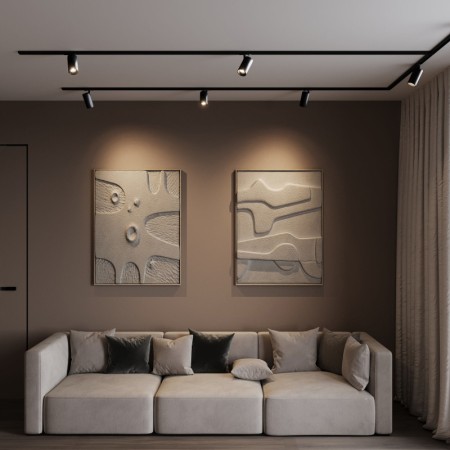 Светильник на шине Elektrostandard Comel черный 18W 4200K (85211/01) однофазный