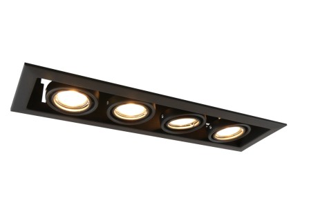 Точечный светильник Cardani Piccolo A5941PL-4BK