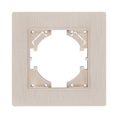 Рамка 1-постовая, золотой Kollinger Eleganz Plex EP1GD