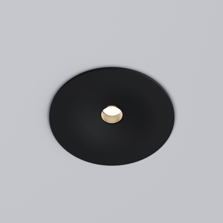 Встраиваемый светильник Elektrostandard 15275/LED 12W 3000K черный