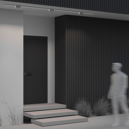 Трековый светильник Points O-TR01-2-S-10WW3K