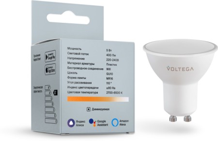 Лампочка светодиодная Wi-Fi bulbs 2425