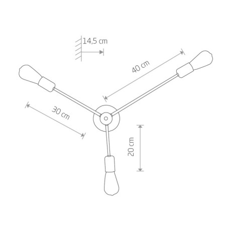 Накладная люстра Nowodvorski 9136