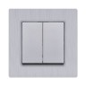 Рамка 1-постовая, серый Kollinger Eleganz Plex EP1GY