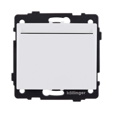 Карточный выключатель механический, белый матовый Kollinger REA-041WM для Aspekt, Eleganz, Reflex