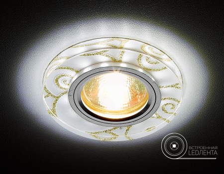 Точечный светильник Декоративные Led+mr16 S231 WH/G