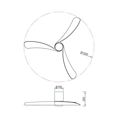 Накладной светильник Mantra 9048