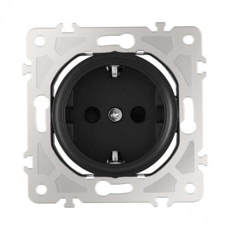 Розетка Arte Milano 202.40-1.black