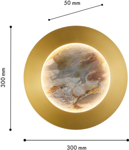 Настенный светильник Lago 4597-1W