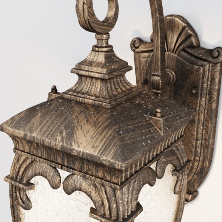 Настенный фонарь уличный Fleur O414WL-01GB